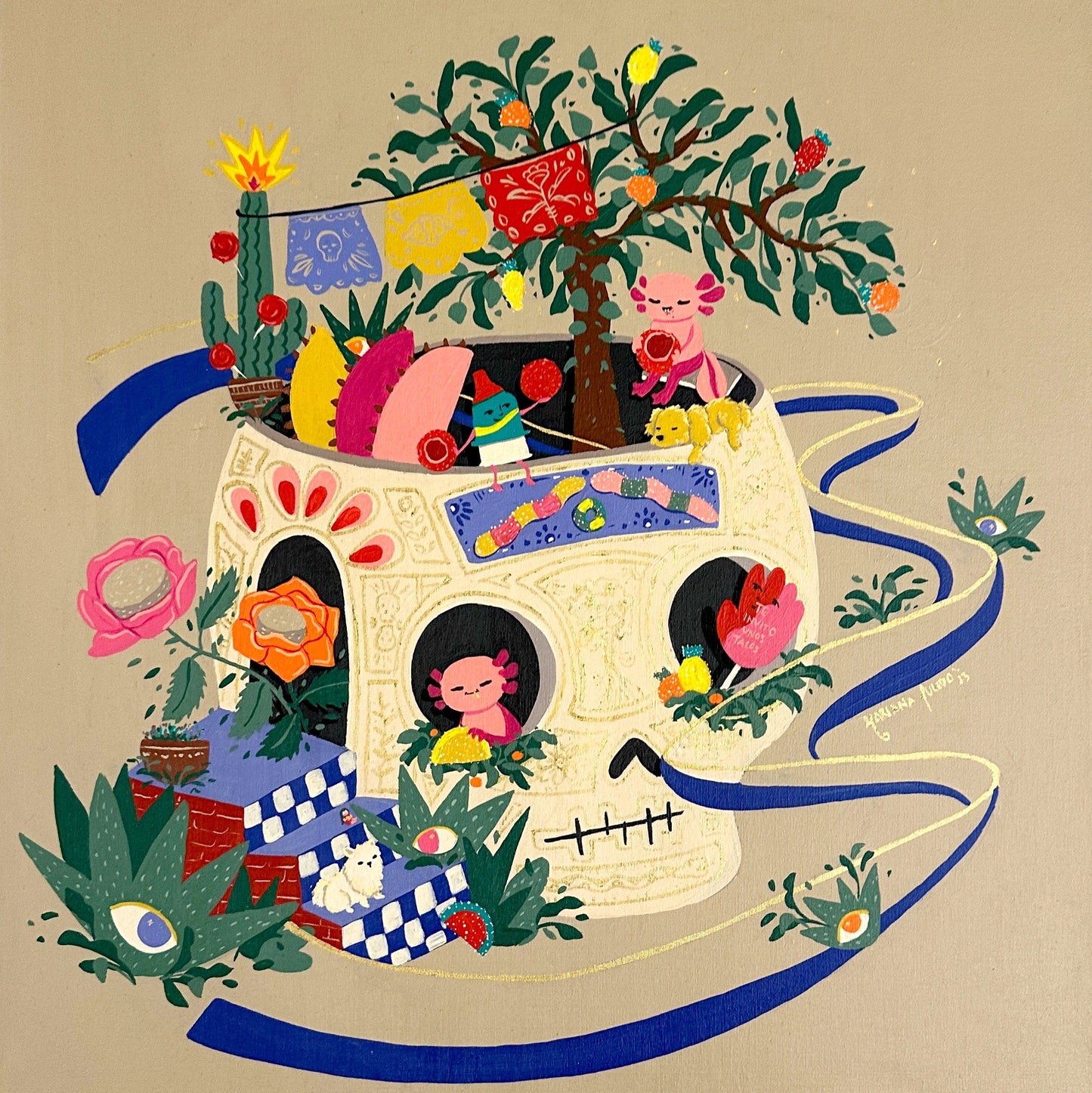 La vida nunca había sido tan dulce by Mariana Pulido by Mariana Pulido - Signature Fine Art