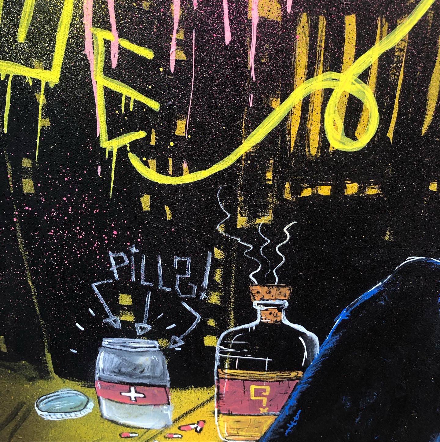 HEROES???: HeADaChE by Hico - Signature Fine Art
