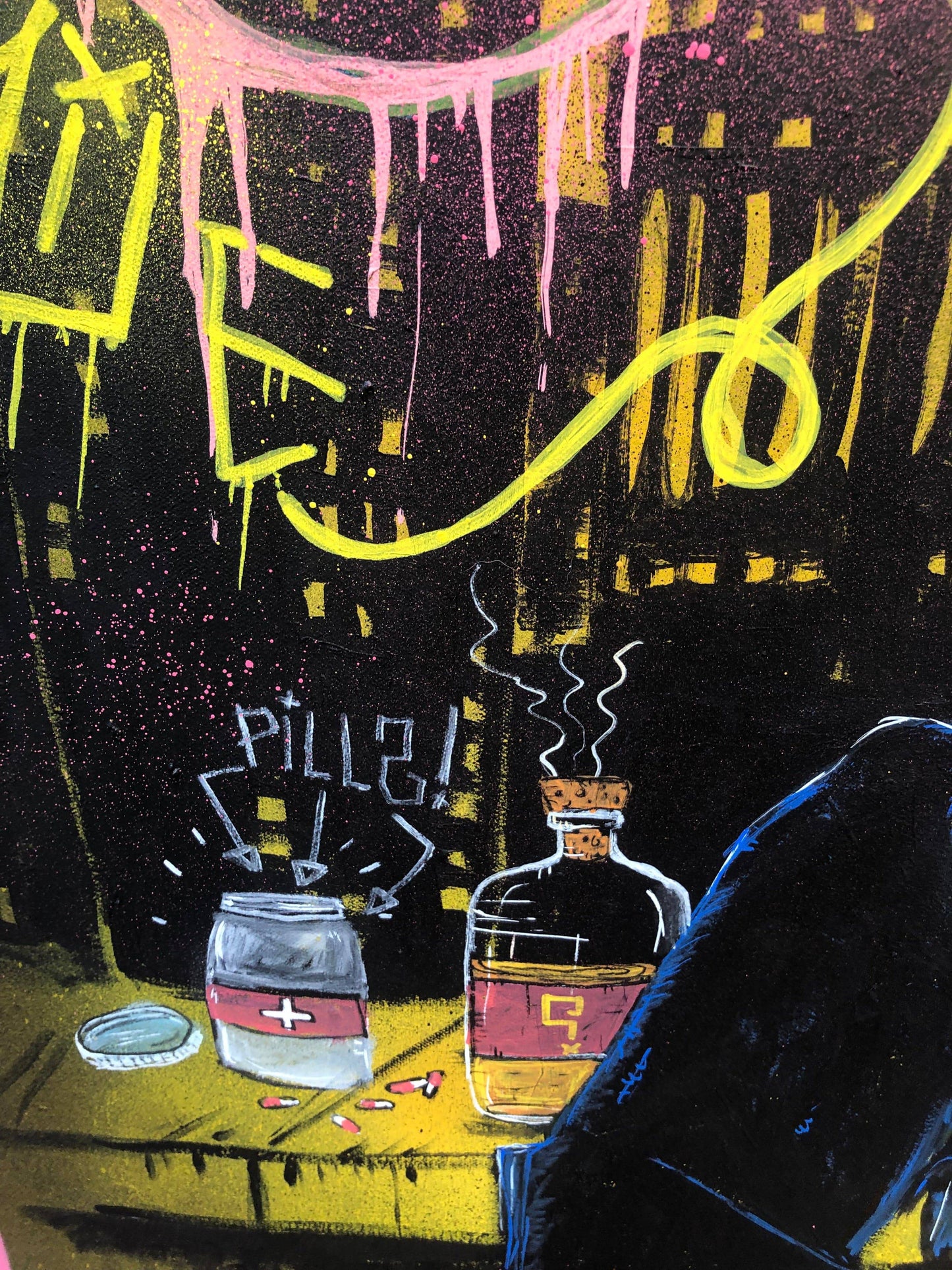 HEROES???: HeADaChE by Hico - Signature Fine Art