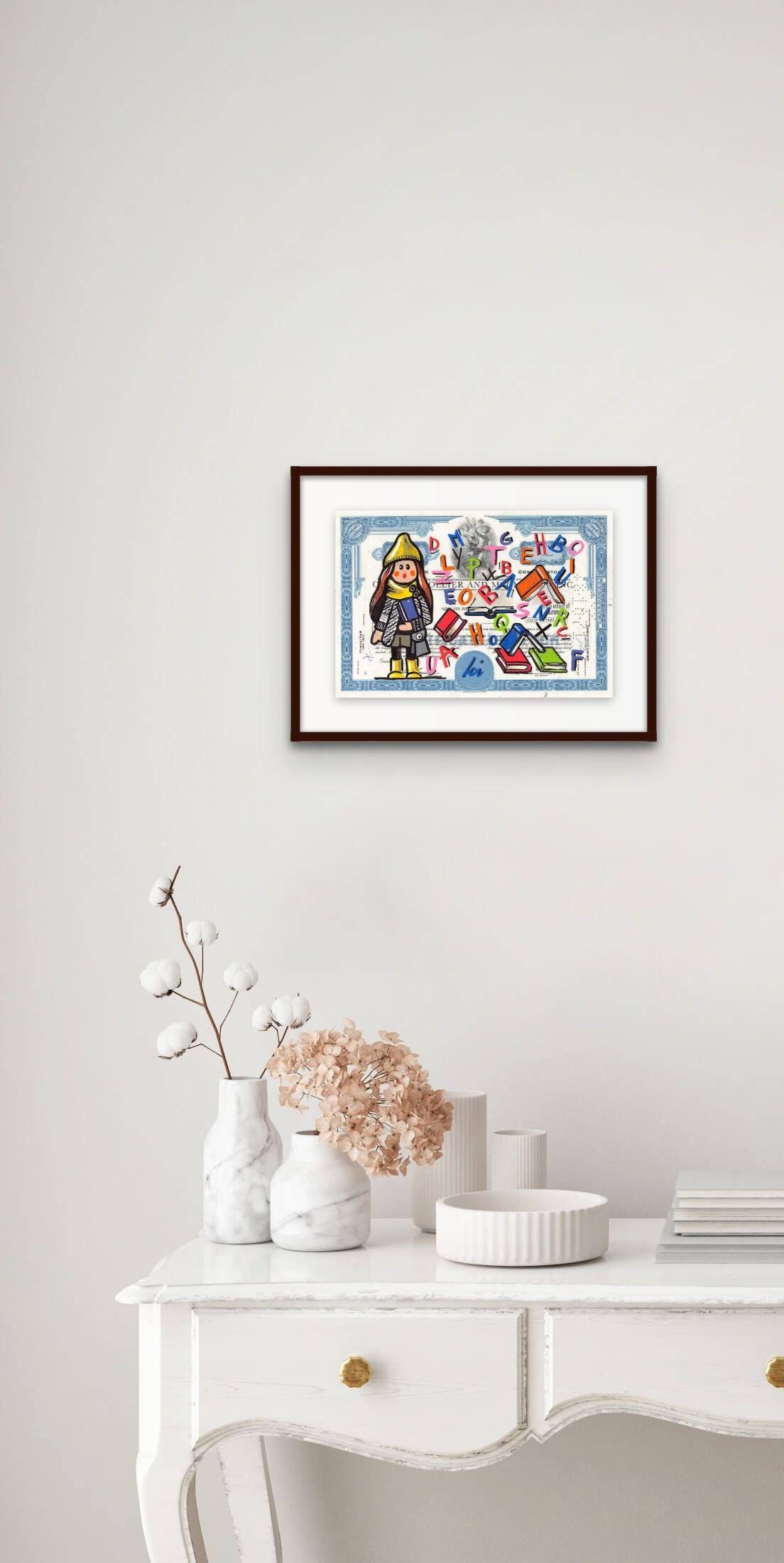 Alphabet by Tina Loiodice - Signature Fine Art