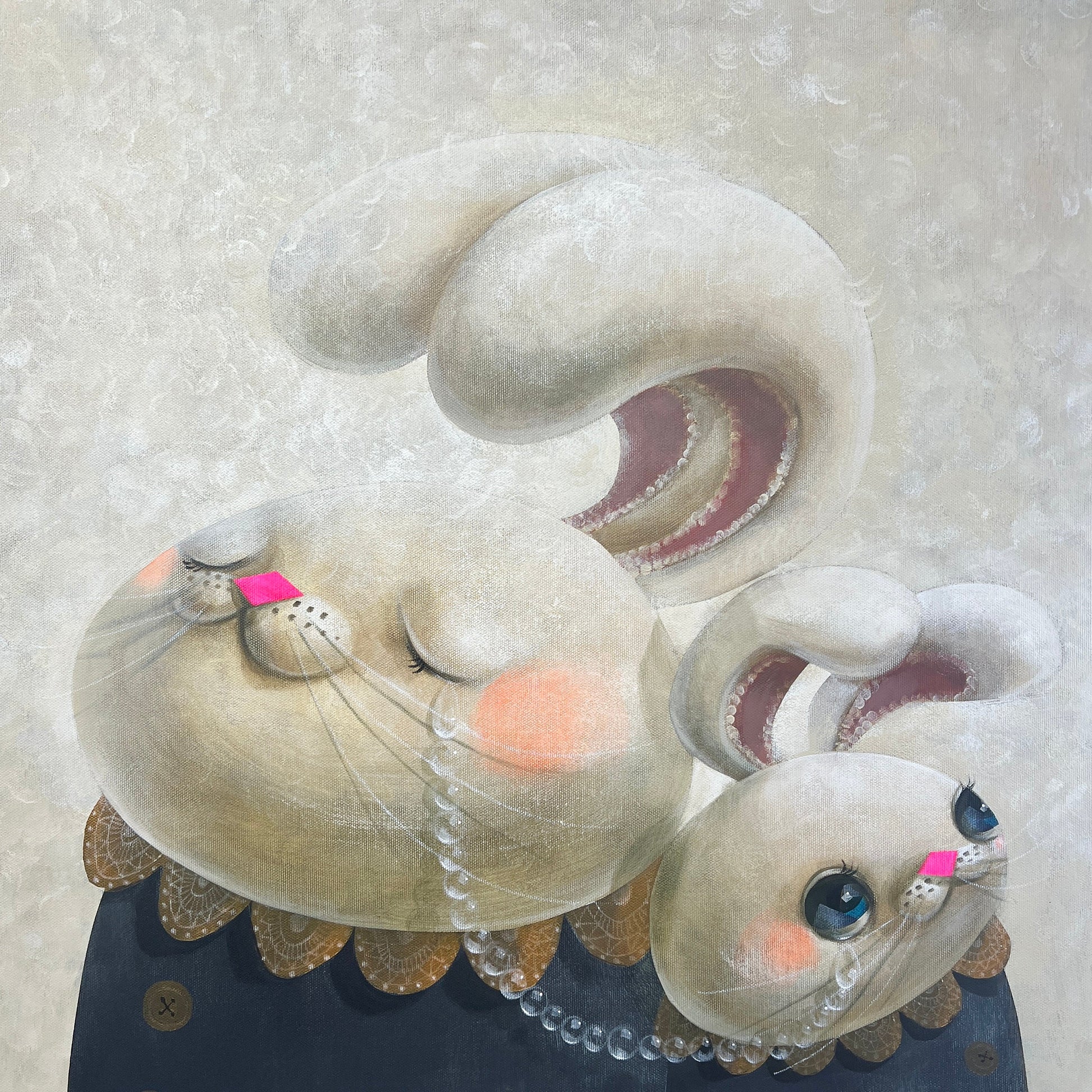 A Parent-Child Quarrel Surrounded by light Akio Harada
