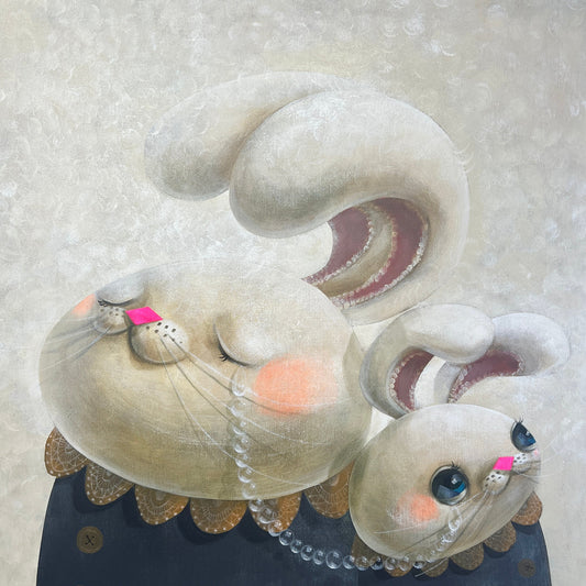 A Parent-Child Quarrel Surrounded by light Akio Harada