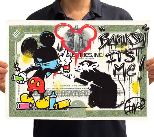 Banksy It's Me! Daru