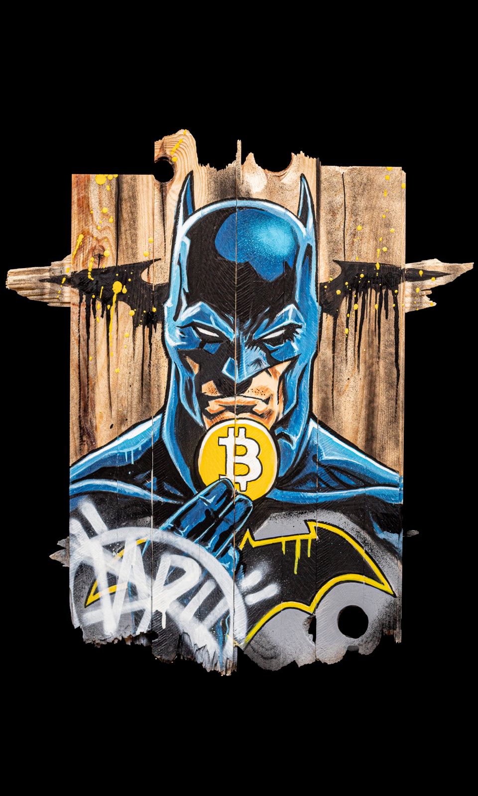 BatCoin by Daru (Limited Edition Print) by Daru - Signature Fine Art