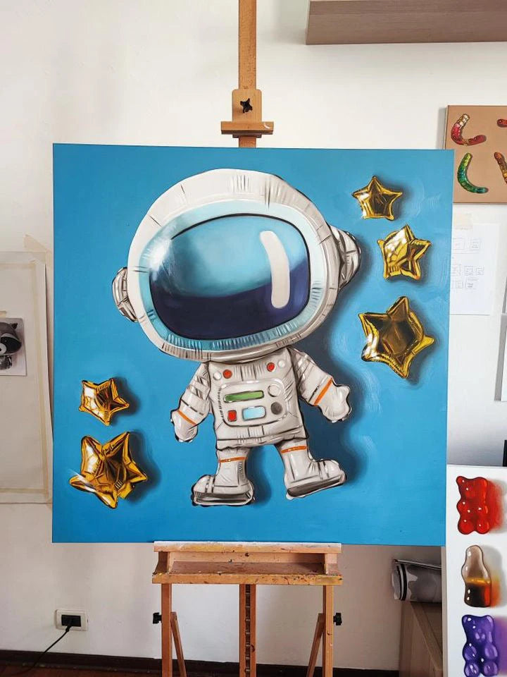 Astronaut by Ian Bertolucci by Ian Bertolucci - Signature Fine Art