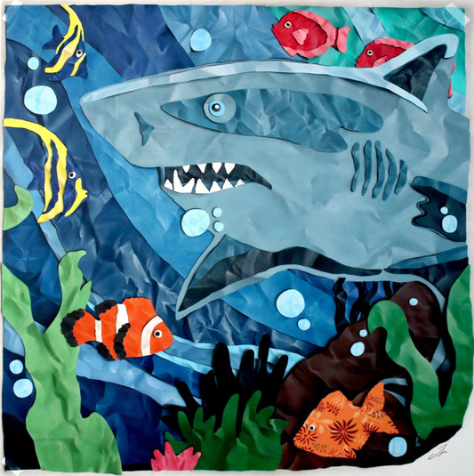Under the sea (trompe-l'oeil) Jessica Renault