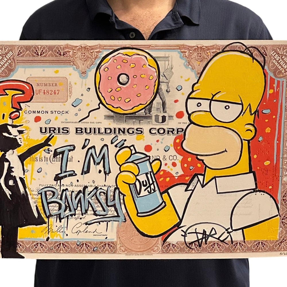 I'm Banksy! Daru