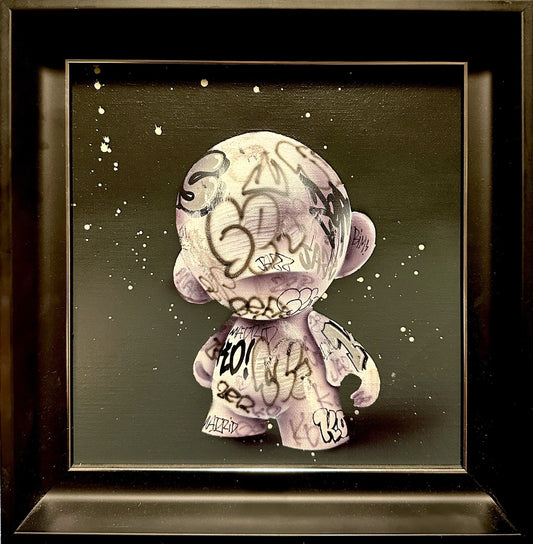 Art Toy Love BW by Onemizer by Onemizer - Signature Fine Art