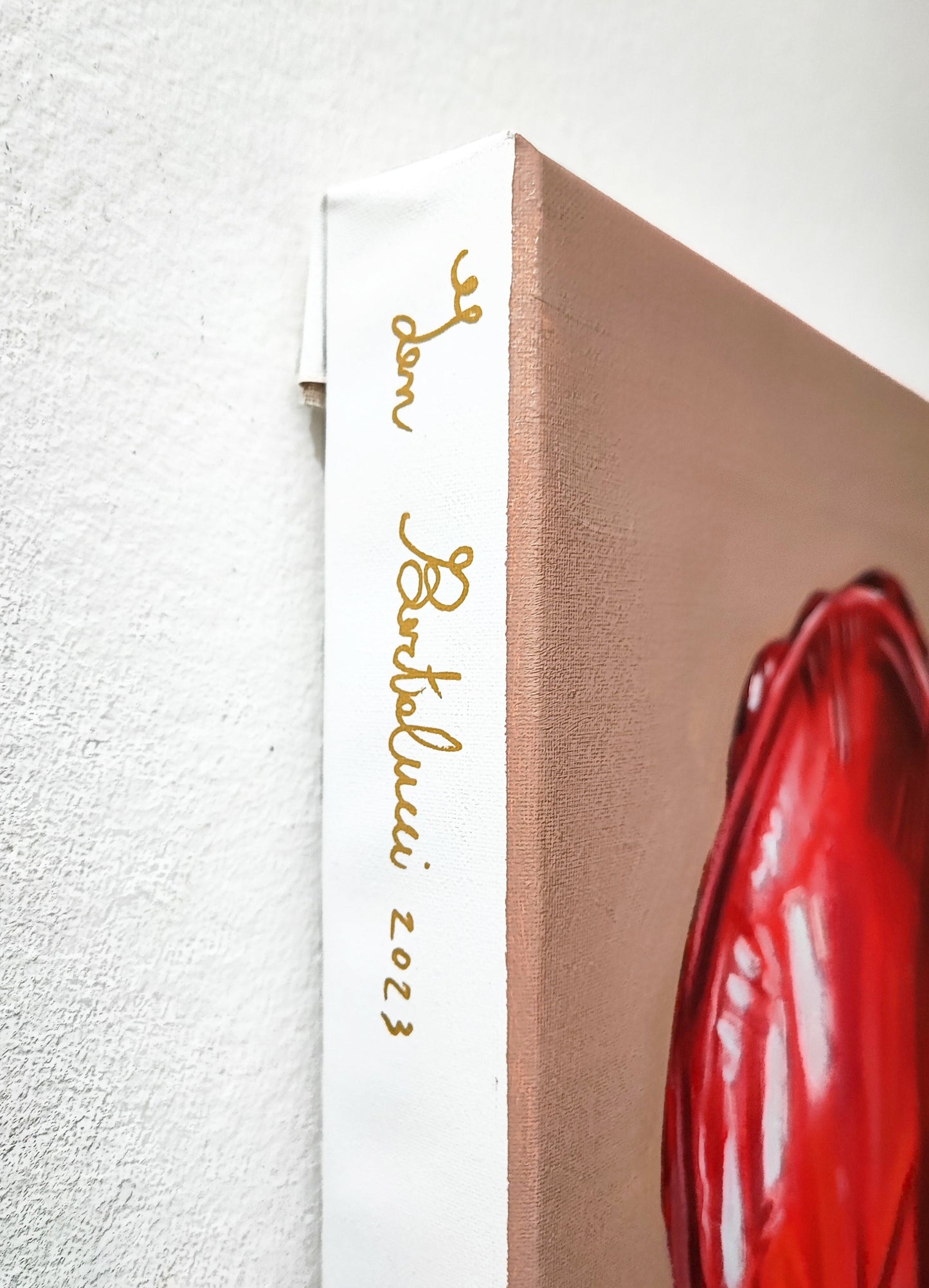 Red Heart by Ian Bertolucci by Ian Bertolucci - Signature Fine Art