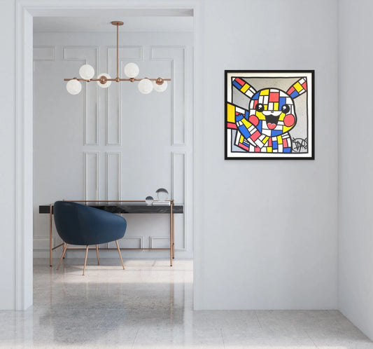 Pikachu Mondrian Daru