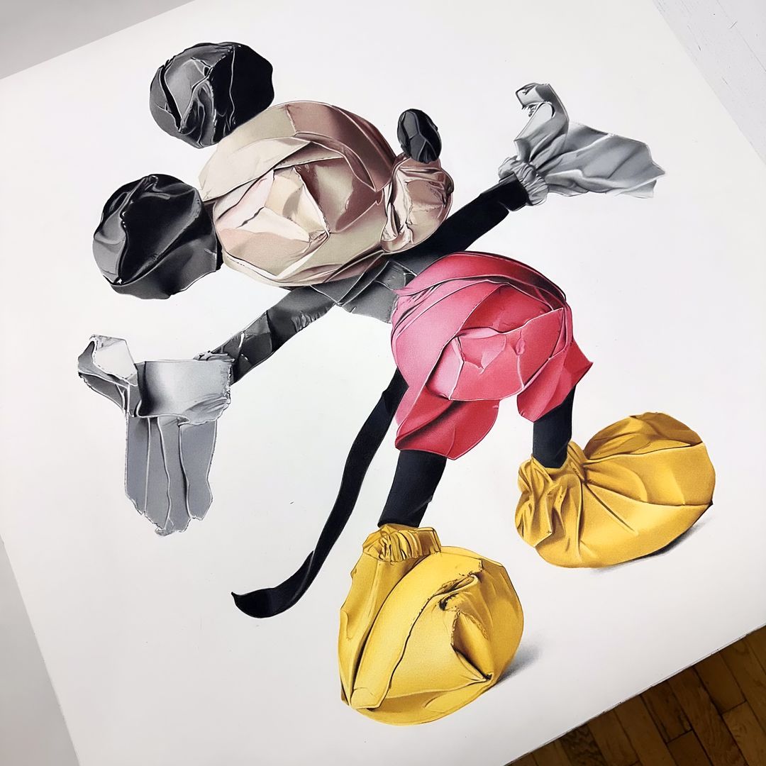 Mickey Mouse Origami Alessandro Paglia