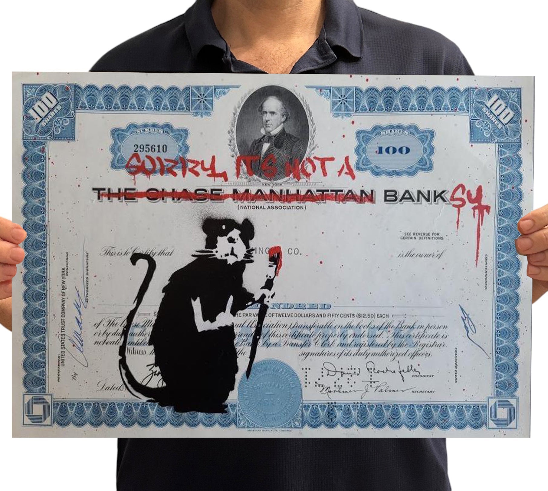 Sorry it is not a Banksy OTIST