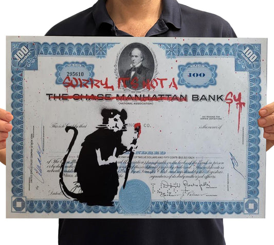Sorry it is not a Banksy OTIST