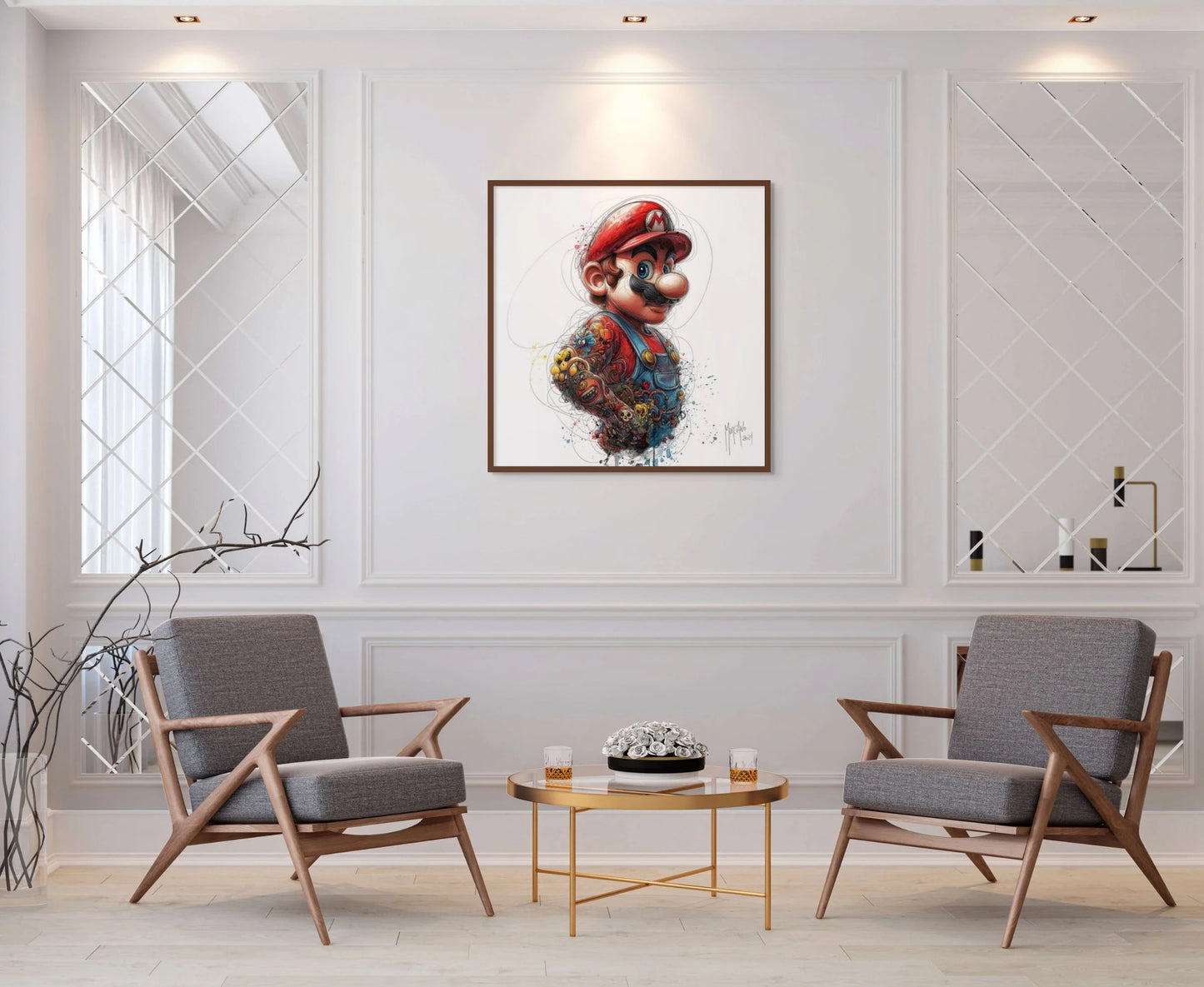 Mario Tattoo Patrice Murciano