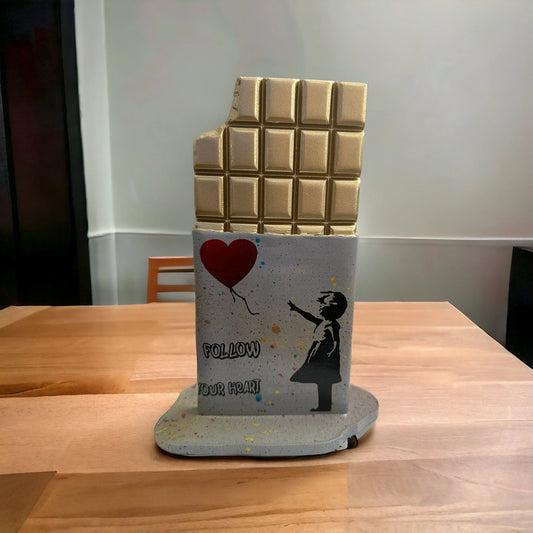 Follow Your Heart Chocolate by Mahëlle Mahëlle