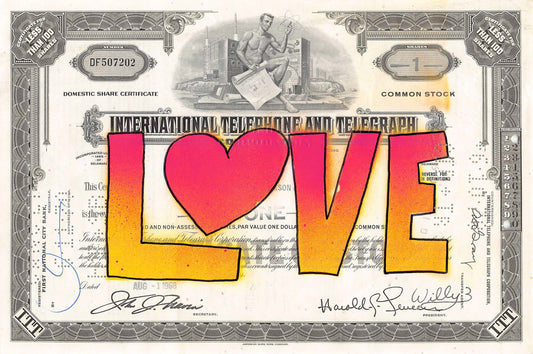Love by Willy B - Signature Fine Art
