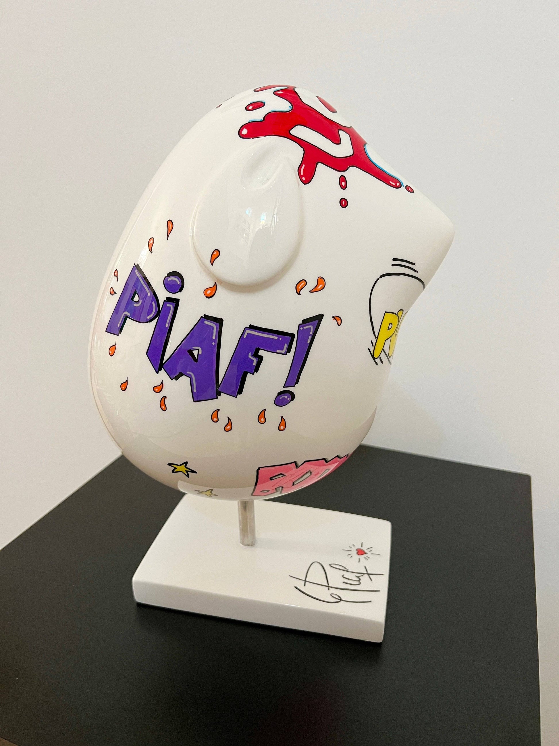 Piaf PopArt (Large) by Valérie Marty - Signature Fine Art