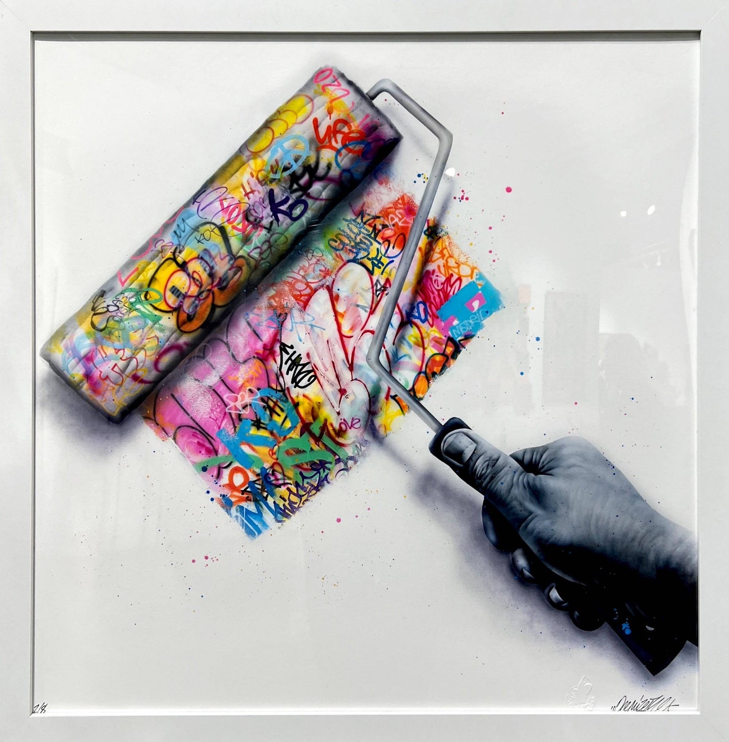 Color Your Life (Print, Framed) by Onemizer - Signature Fine Art