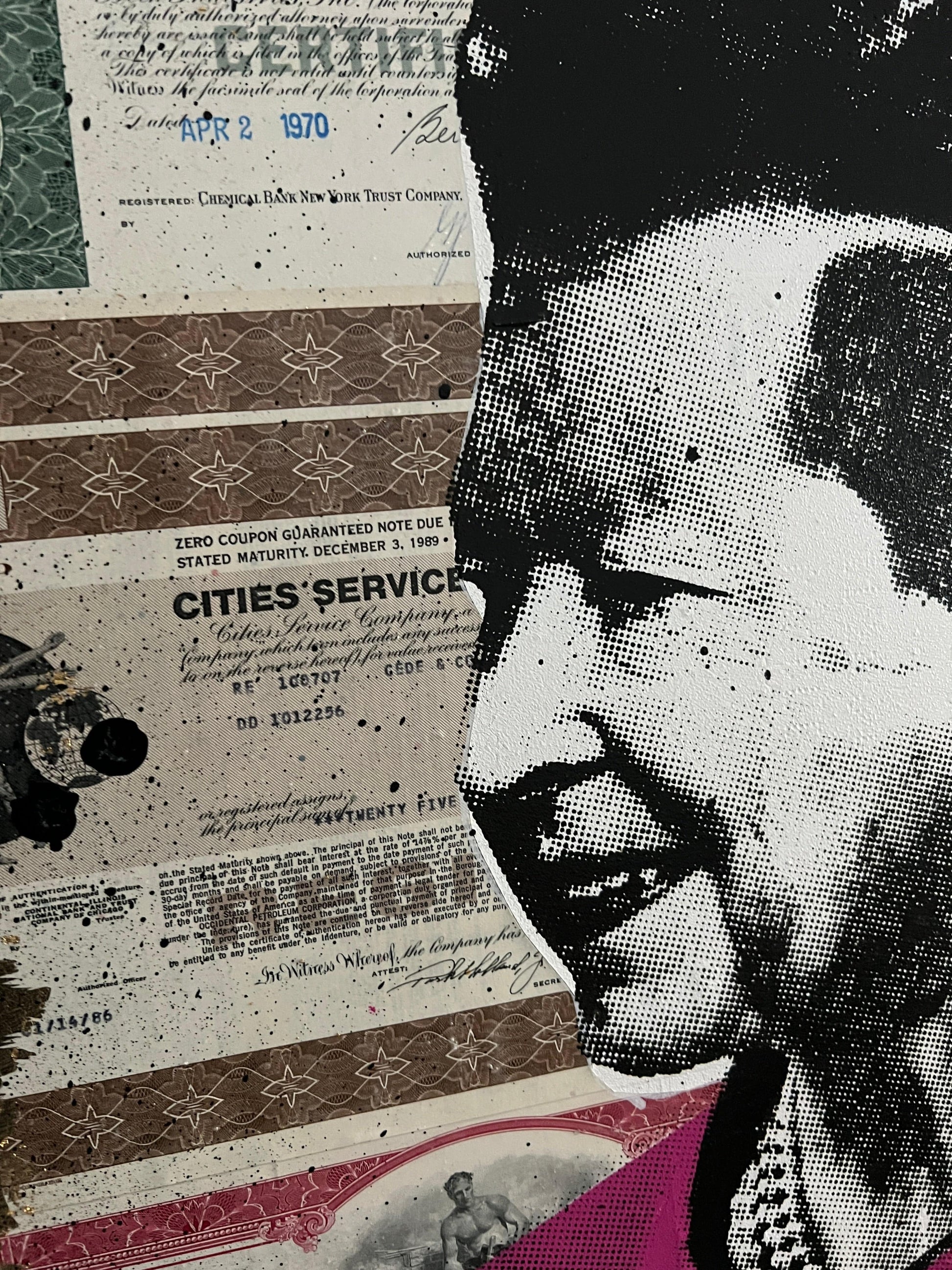 The Queen (Mixed-media on canvas) by O Gringo - Signature Fine Art