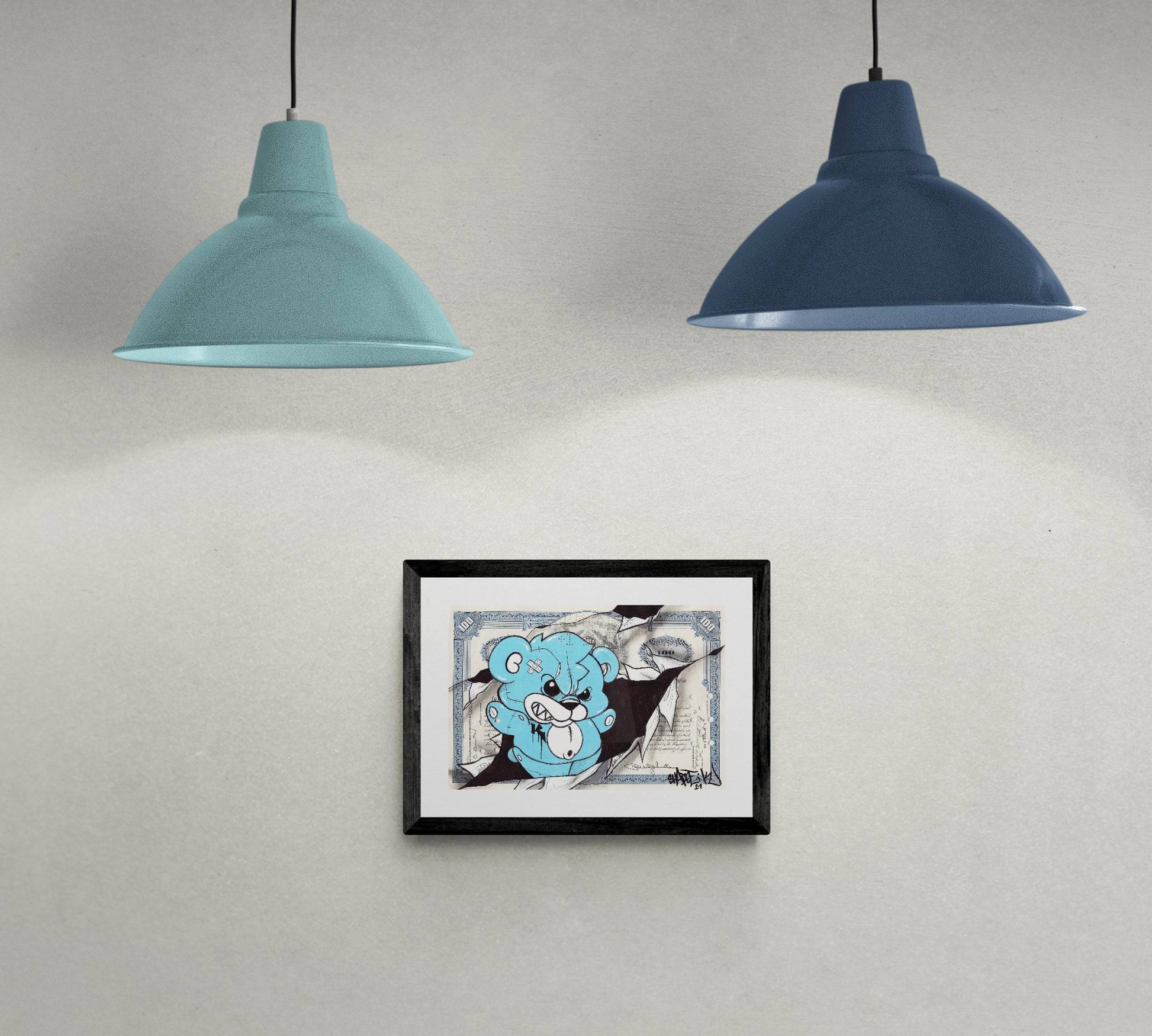 Blue by Shadee K. - Signature Fine Art