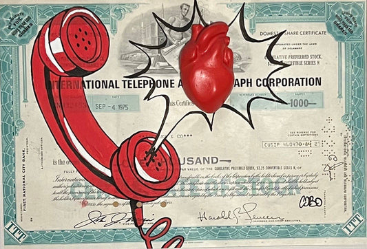 Red phone by cObo - Signature Fine Art
