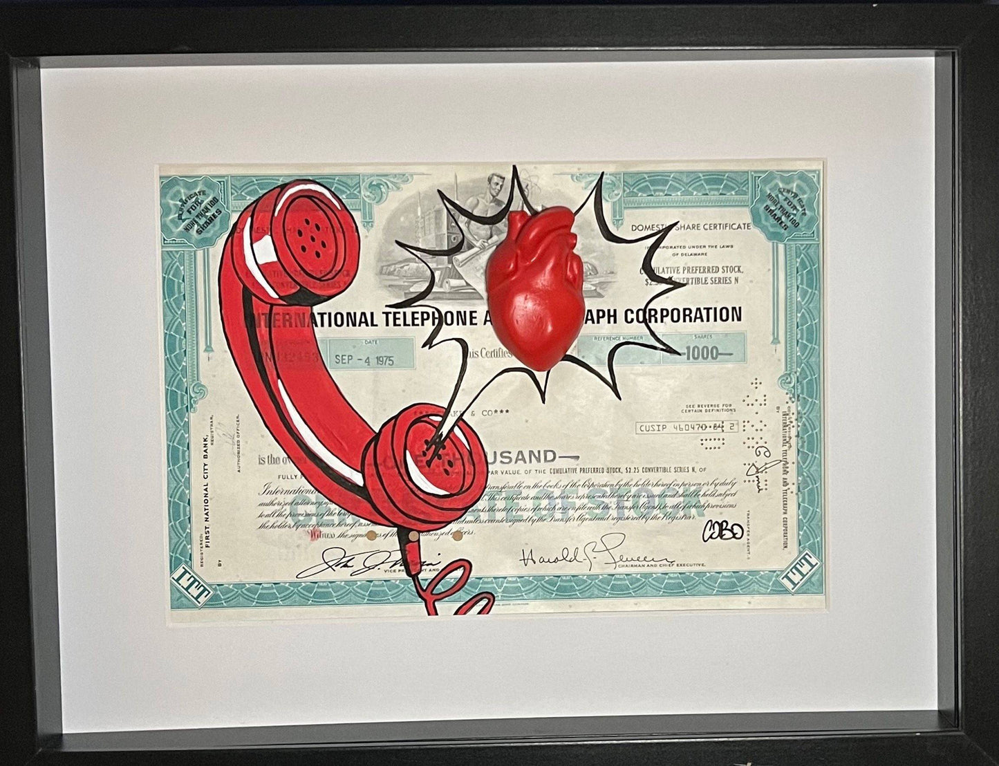 Red phone by cObo - Signature Fine Art