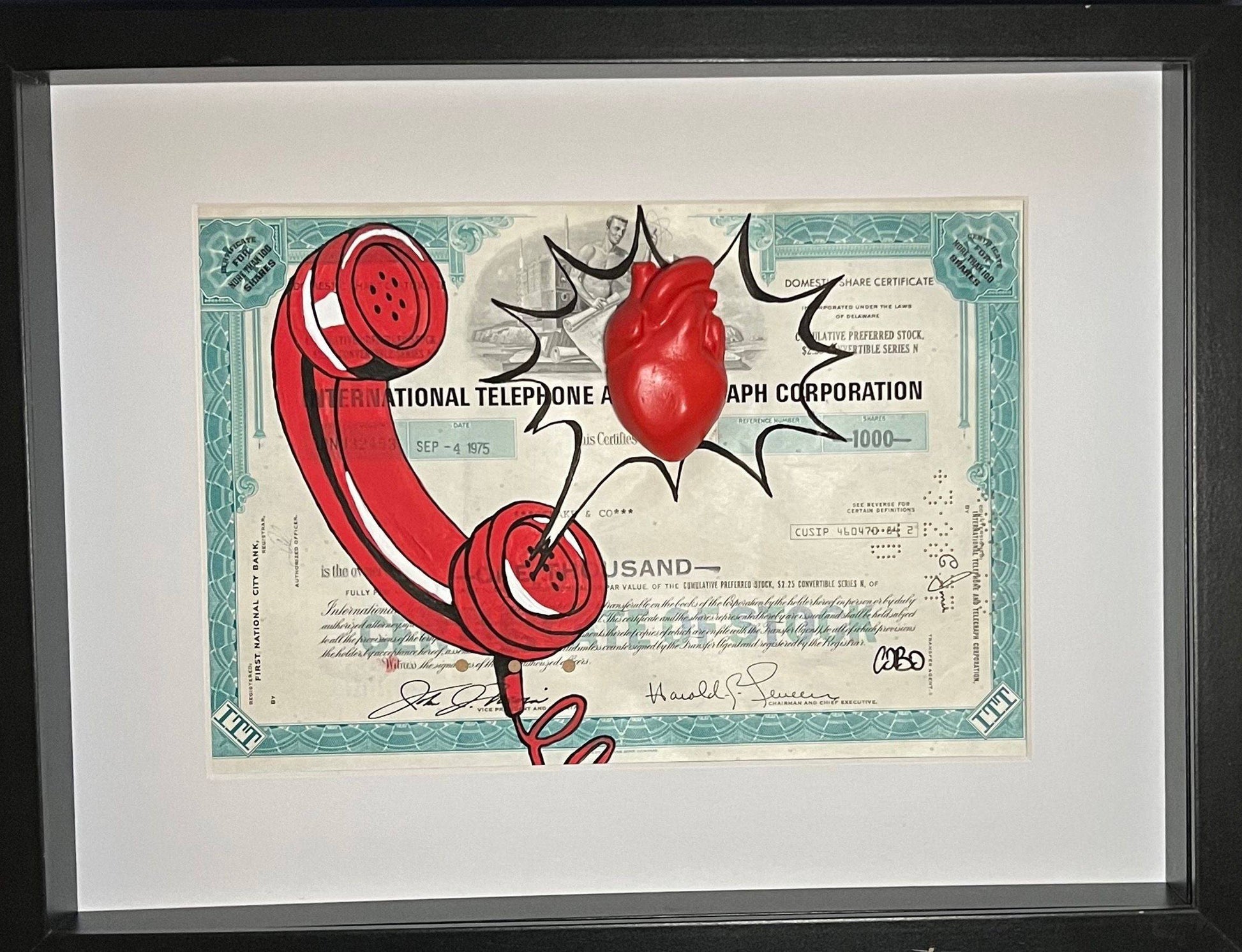 Red phone by cObo - Signature Fine Art