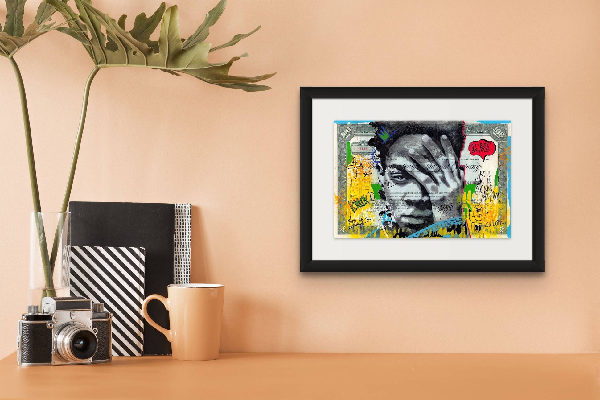 Basquiat by Nathalie Molla - Signature Fine Art