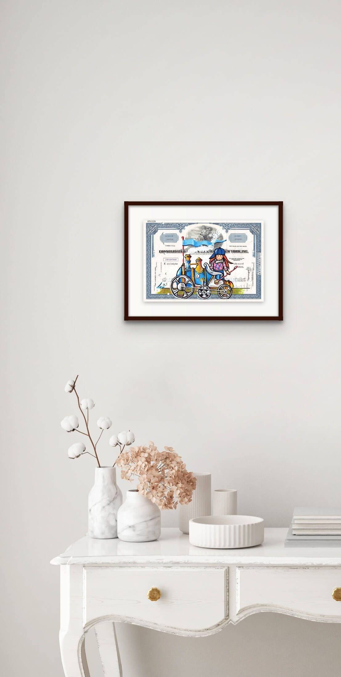Dream Train by Tina Loiodice - Signature Fine Art
