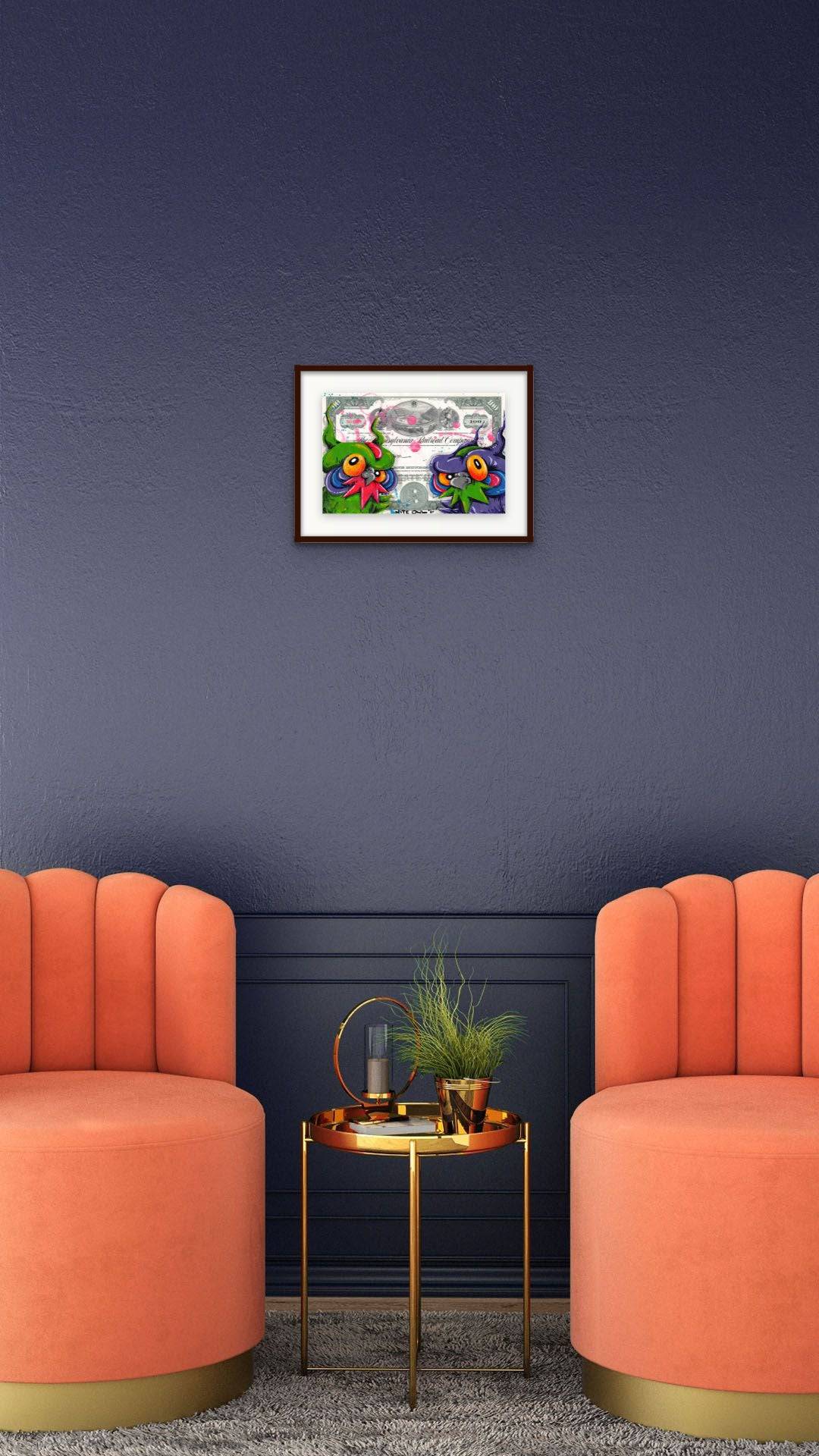 Flipped by Nite Owl - Signature Fine Art