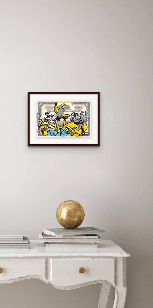Banana The New Gold by Daru - Signature Fine Art