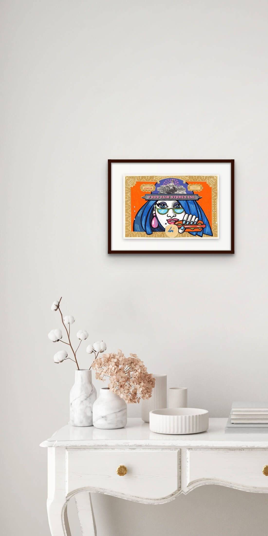 Hot dog by Tina Loiodice - Signature Fine Art