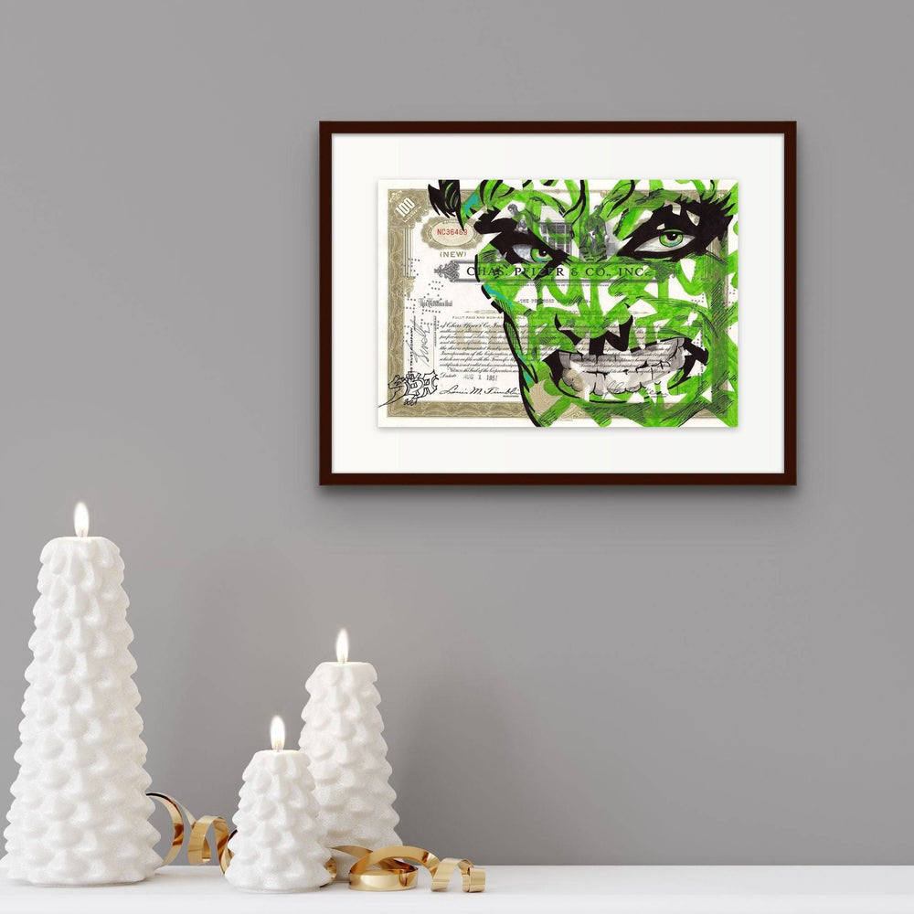 Hulk by Yoann Bonneville - Signature Fine Art