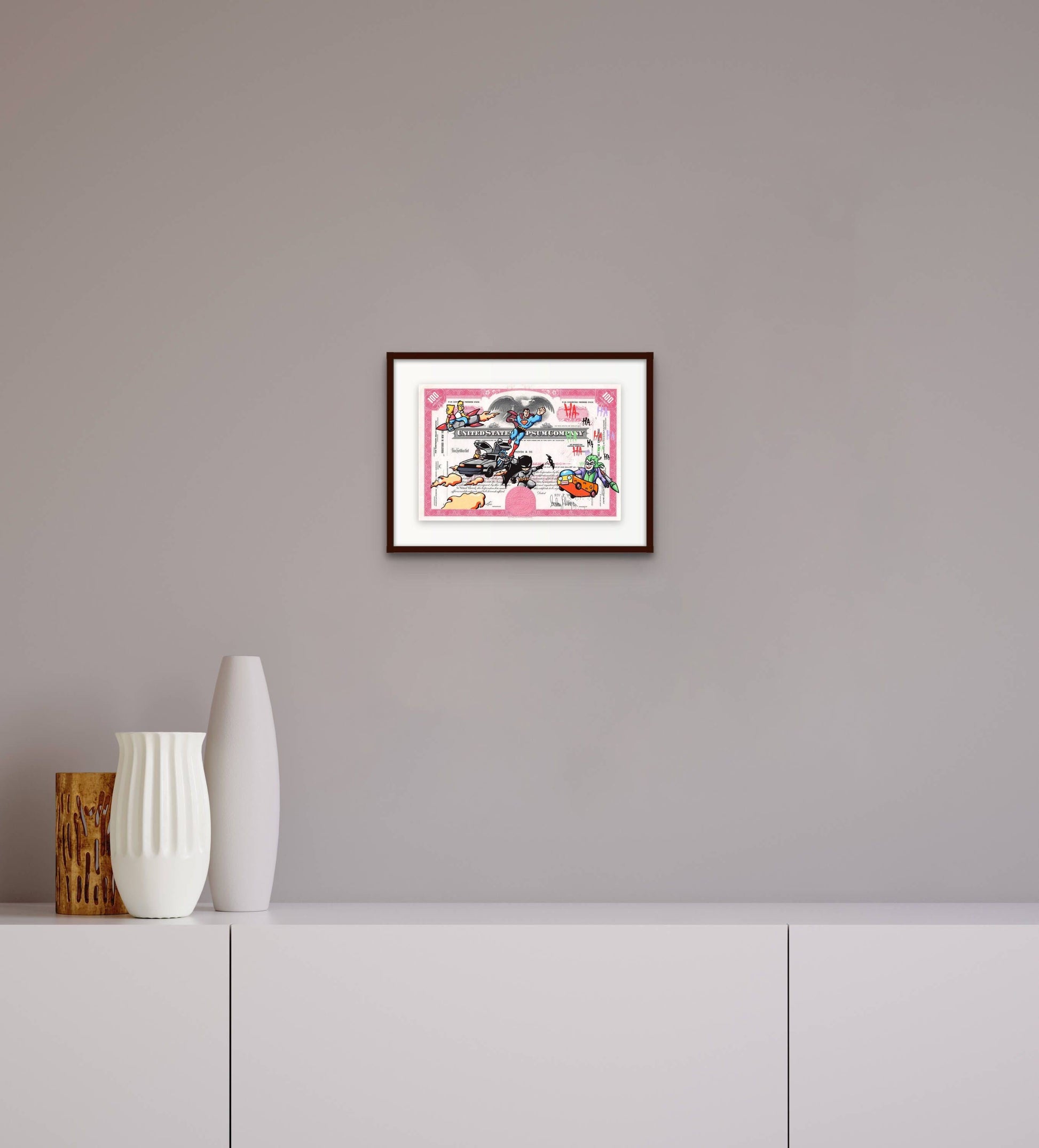 Joker VS The Crew by Nathan Wegner (Wegs) - Signature Fine Art