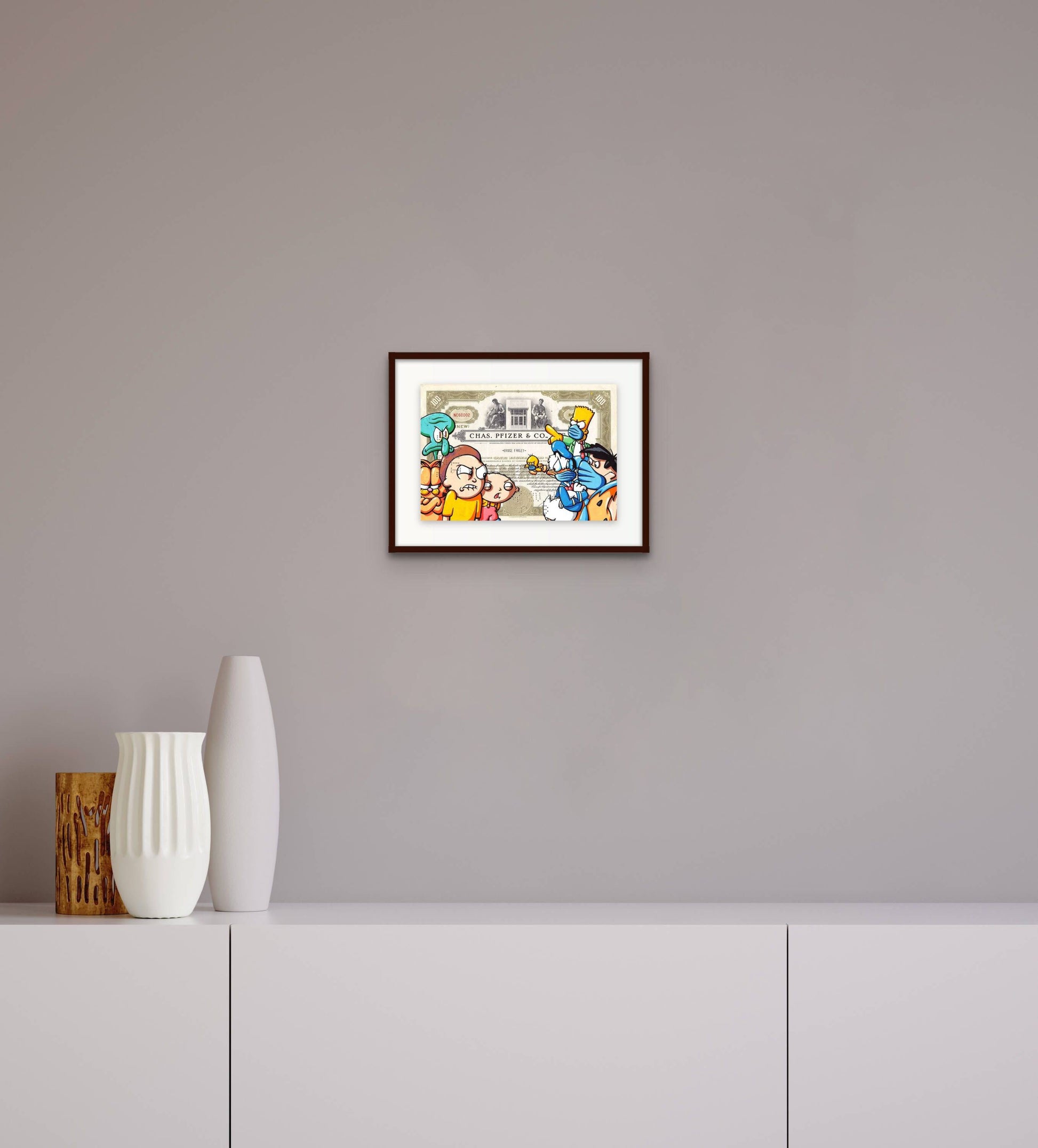Masks & No Masks by Nathan Wegner (Wegs) - Signature Fine Art