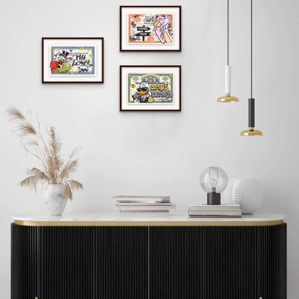 Money My Love by Daru - Signature Fine Art