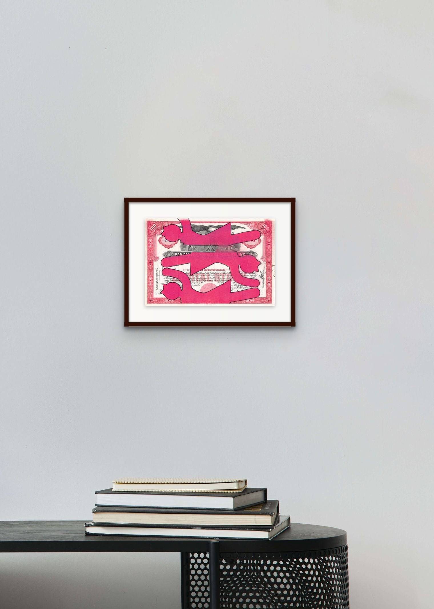 Pink x3 by Willy B - Signature Fine Art