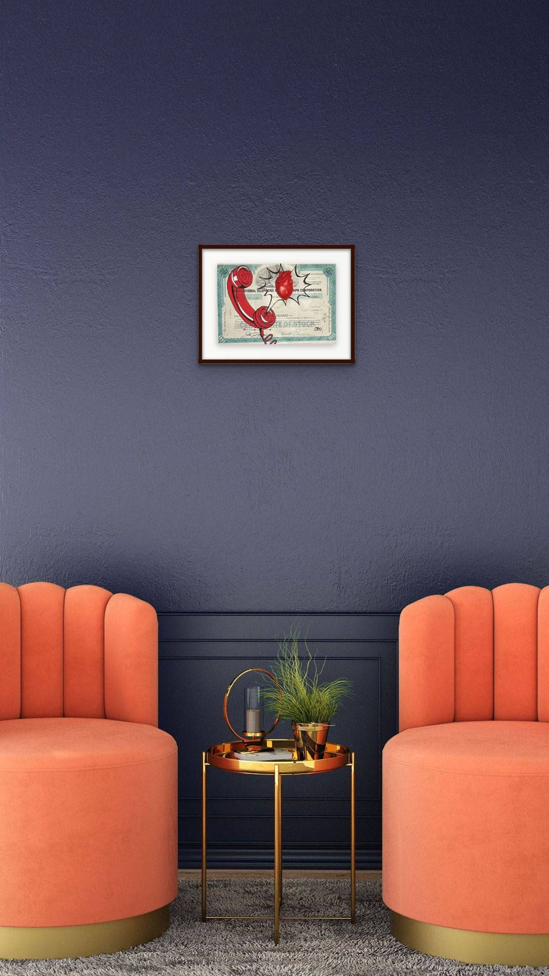 Red phone by cObo - Signature Fine Art