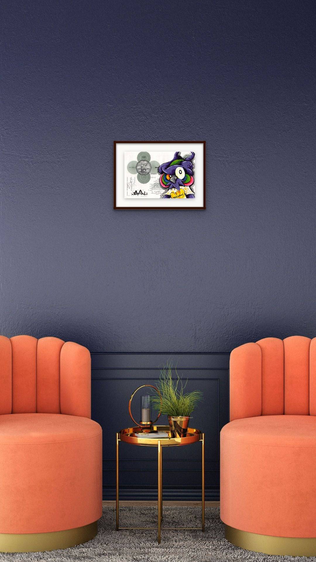 Shaowlin Owlin by Nite Owl - Signature Fine Art