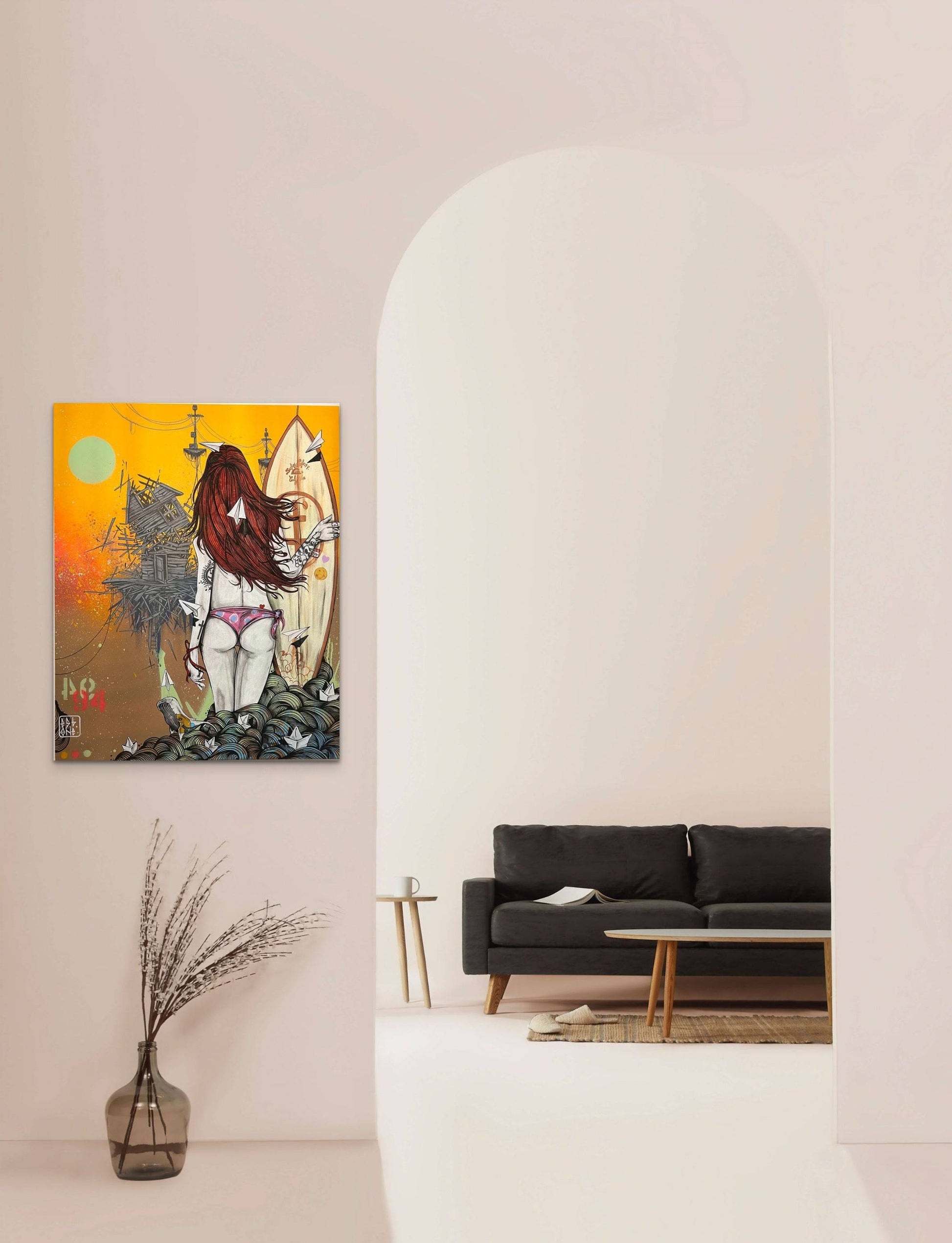 Surfing Life by Esboner - Signature Fine Art