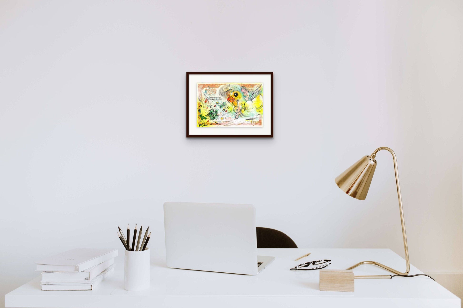 Diving into Dollars (Katia Ferrari) by Katia Ferrari - Signature Fine Art