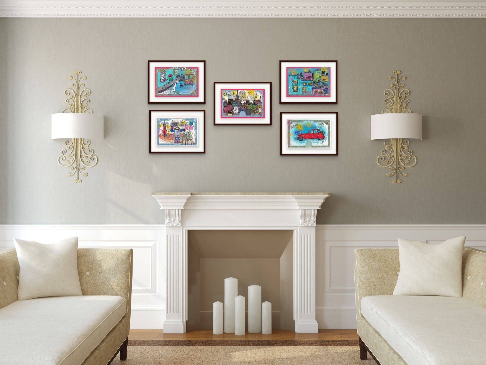 Brise d'été sur les toits de Paris by Hico - Signature Fine Art