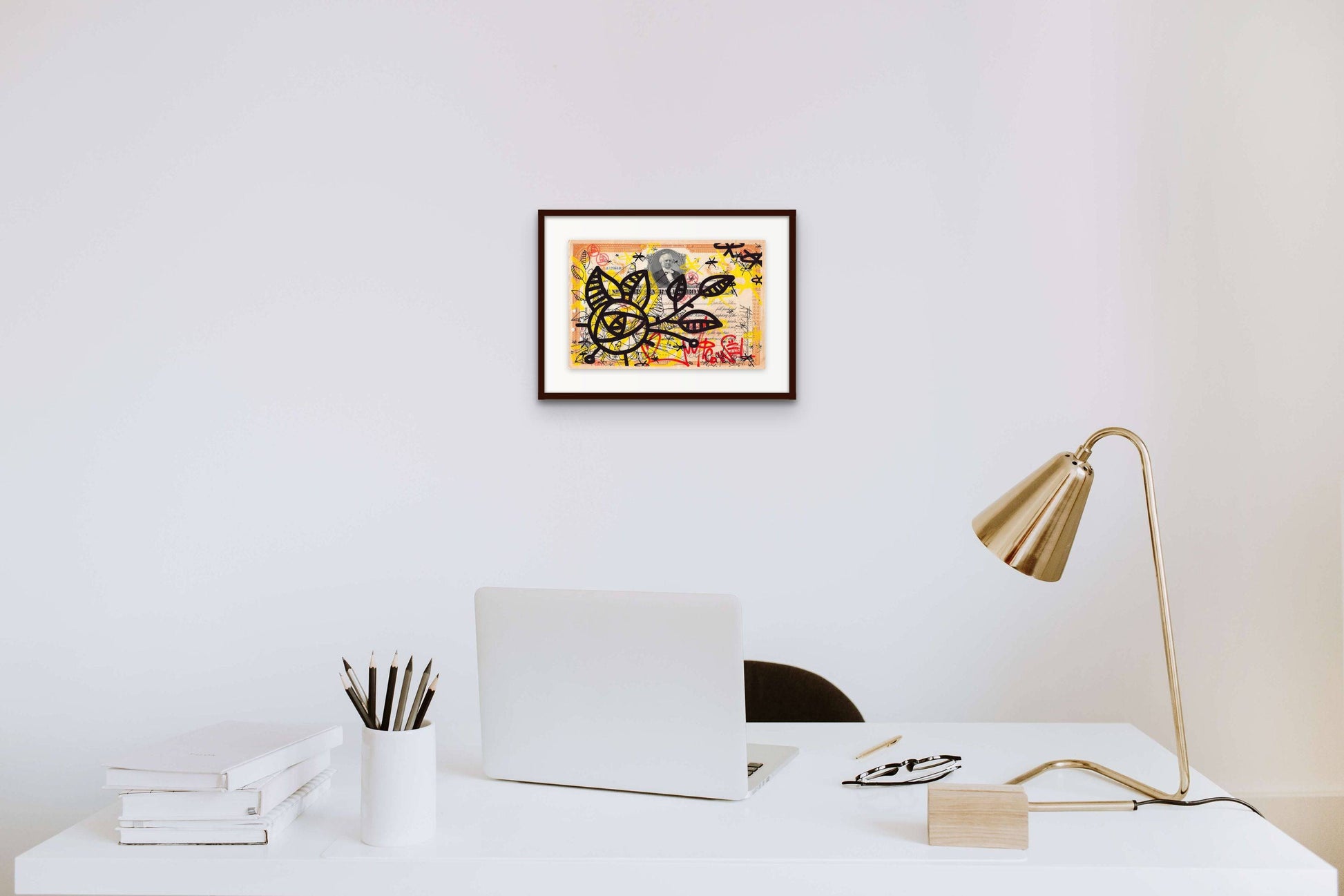 Yellow Rose by Micowel - Signature Fine Art